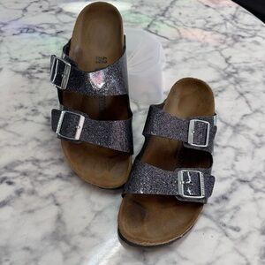 BIRKINSTOCK Arizona Sparkle Black - size 9-9.5